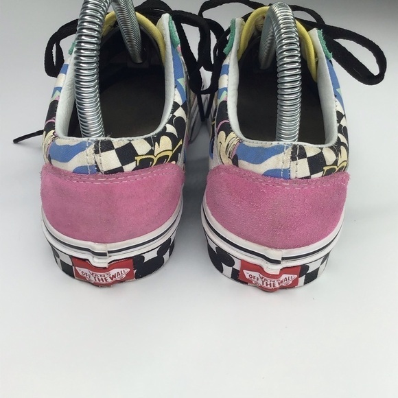 Vans x Disney Retro 80’s Mickey Mouse Old Skool Sneakers. - Picture 6 of 12